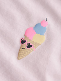 NAME IT T-shirt Varutti Cradle Pink Ice Cream